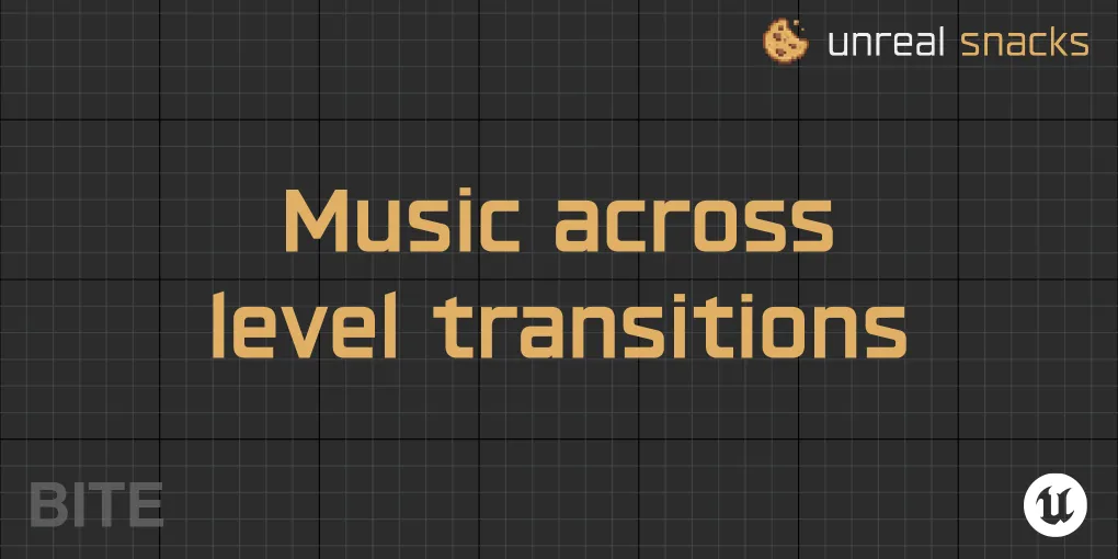 Persistent music across levels